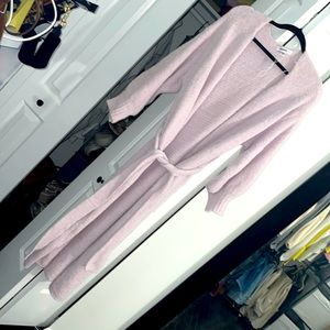 COPY - fluffy cozy lavender lilac cardigan